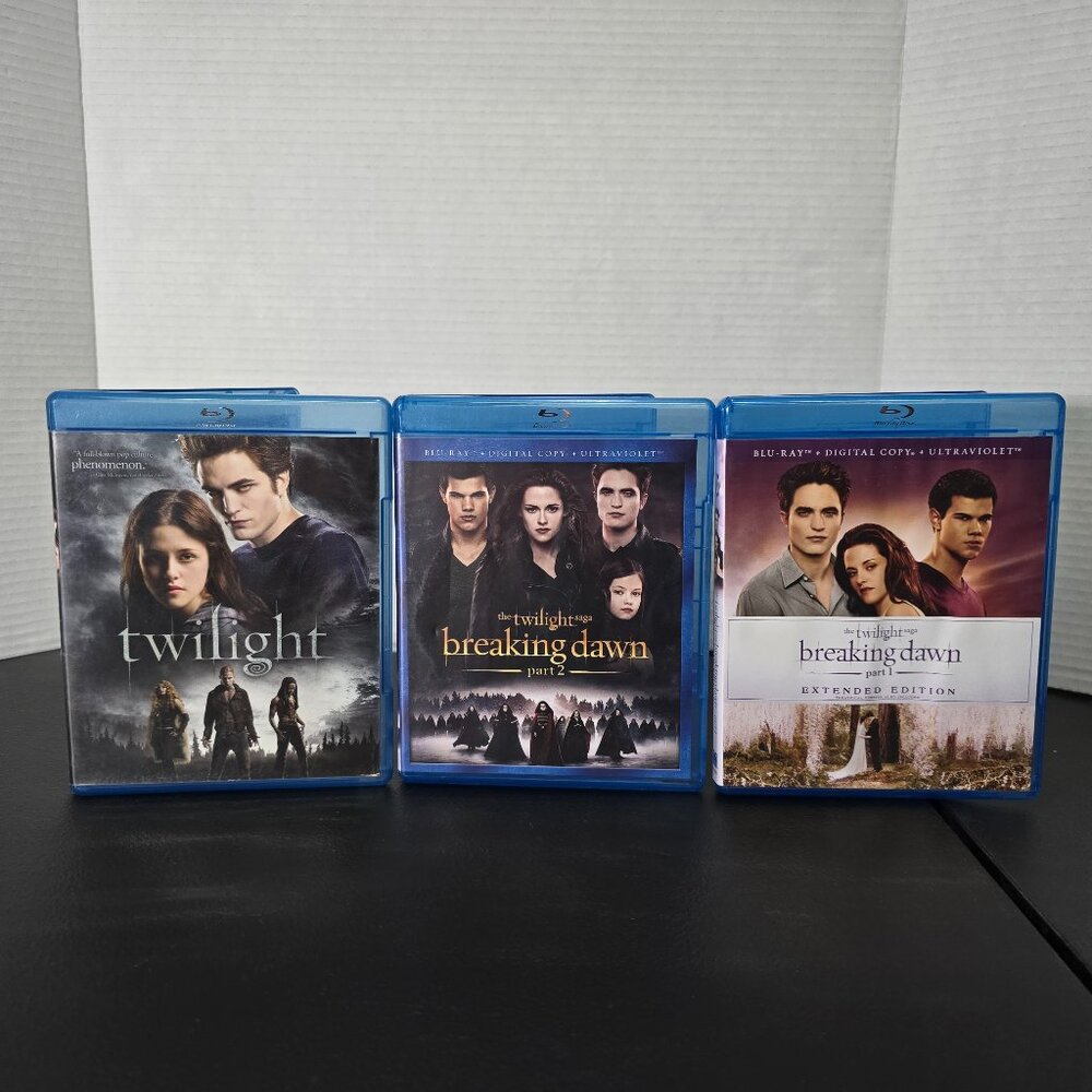 Twilight Saga Blu Rays